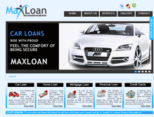 Tablet Screenshot of maxloan.in